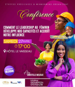 Conférence Leadership Féminin - Avril 2024 Conférence Leadership Féminin - Avril 2024